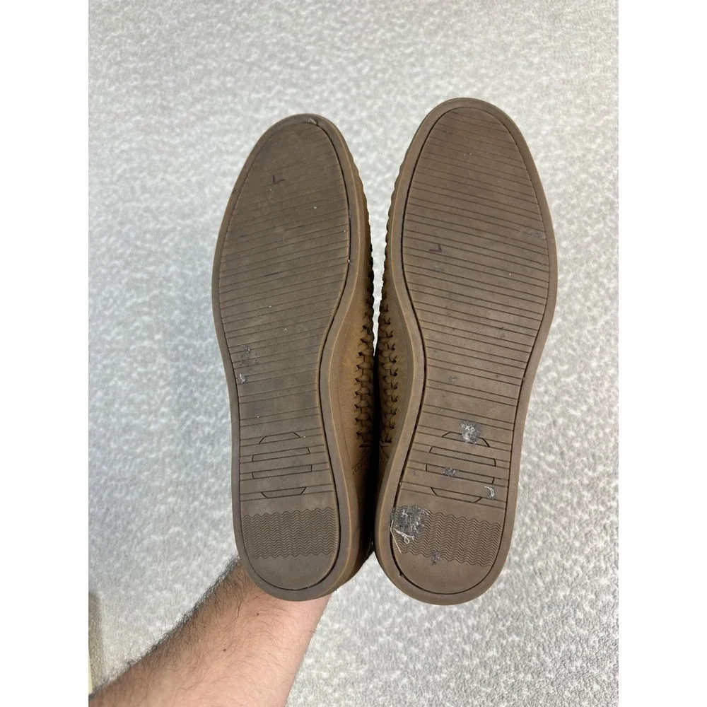 Rodd & Gunn Shoes Mens‎ Size 10 Brown Leather Hamilton Huarache Moccasin Casual